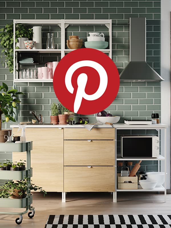 Lien vers le compte Pinterest de IKEA Canada