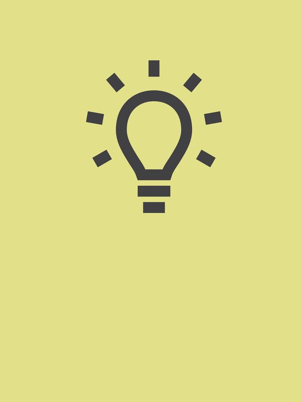 Light elements in a coloured background