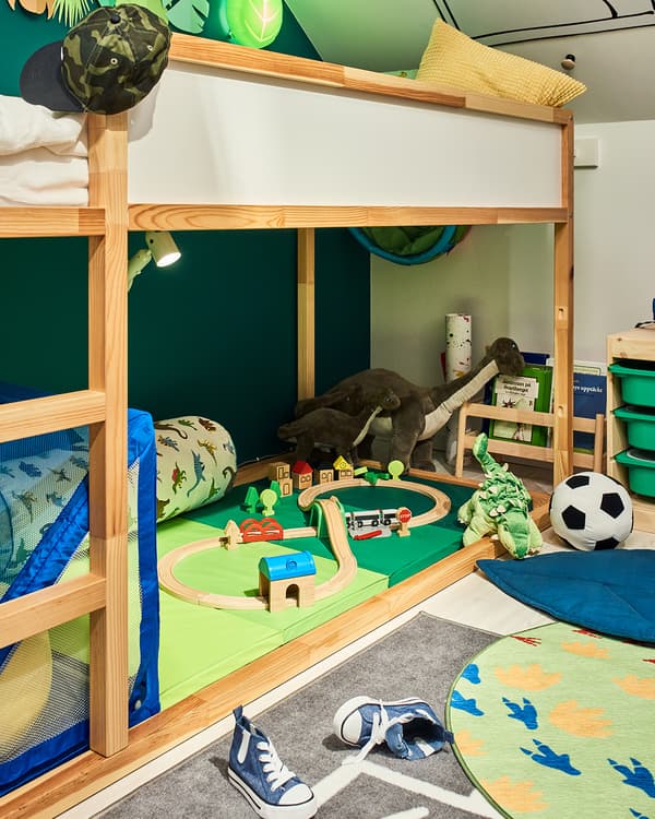 LILLABO 45-częściowy zestaw pociąg i tory