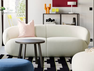 LILLESÄTER canapé blanc