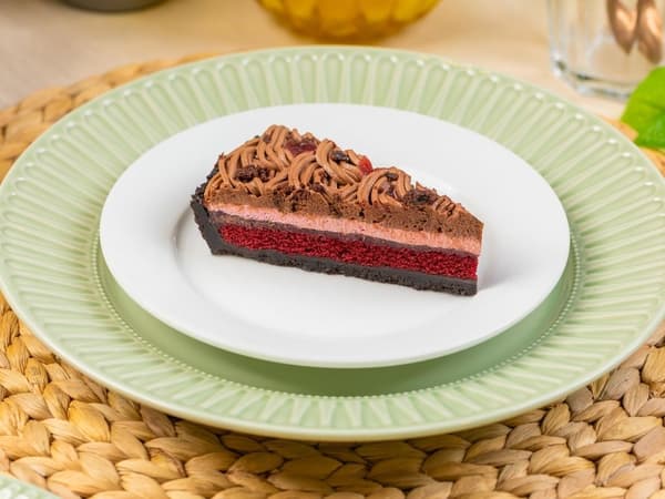 Lingonberry Chocolate Pie