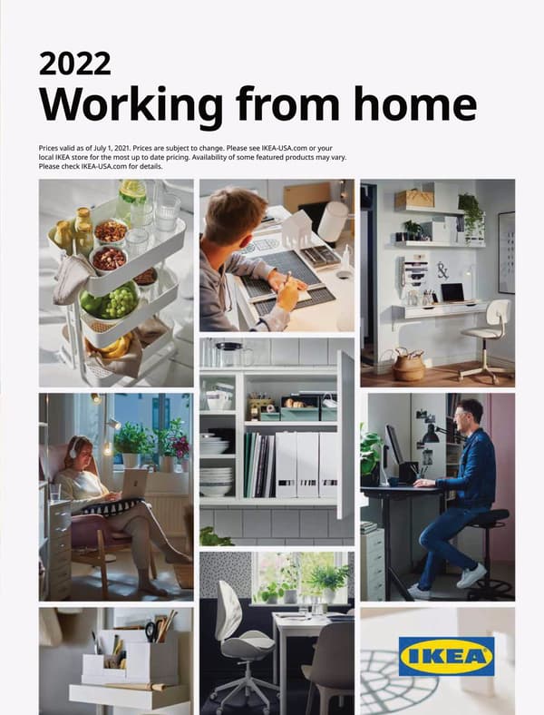 IKEA Working from home Brochure 2022