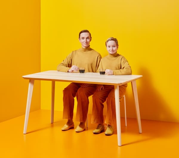 LISABO Table, ash veneer, 140x78 cm