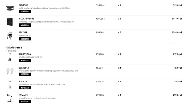 Lista zakupów