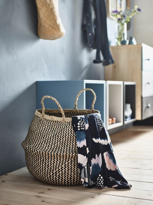 Living room storage basket