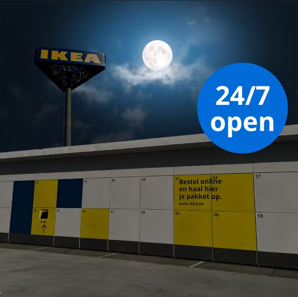 Lockers Hasselt 24/7 beschikbaar