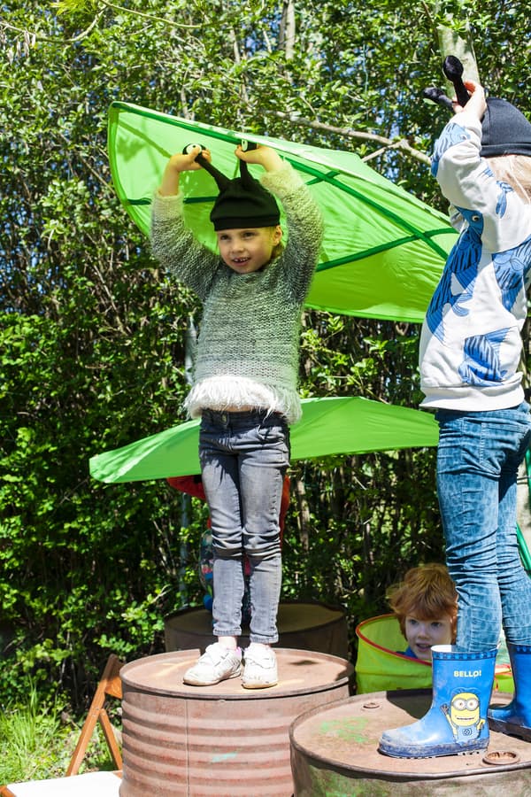 LÖVA  Ciel de lit Vert