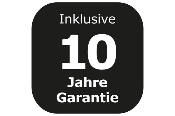 Logo 10 Jahre IKEA Garantie.