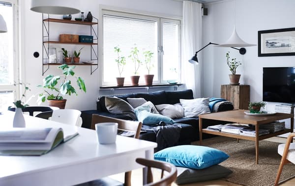 L'open-space ben organizzato della famiglia di Sara - IKEA