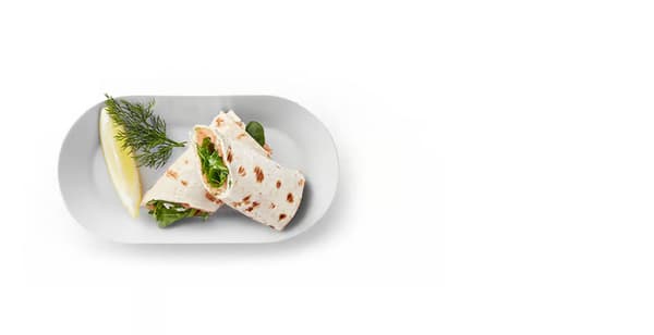 Lososový wrap