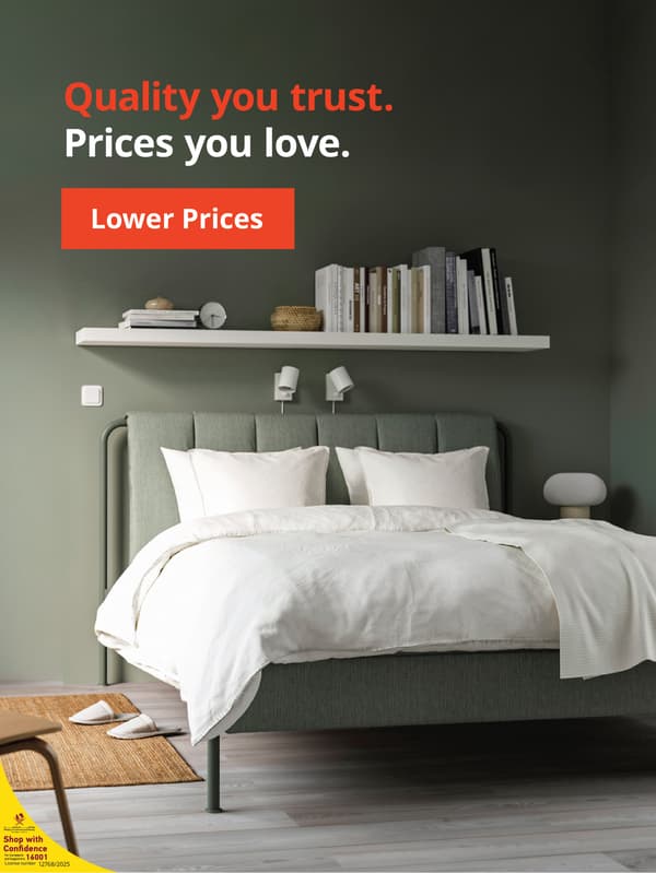 Lower price banner 