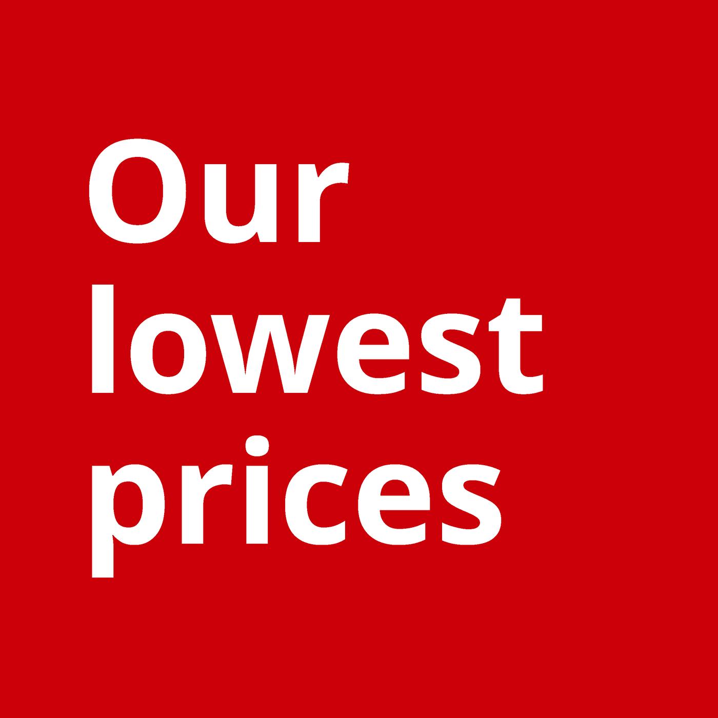 Lowest price