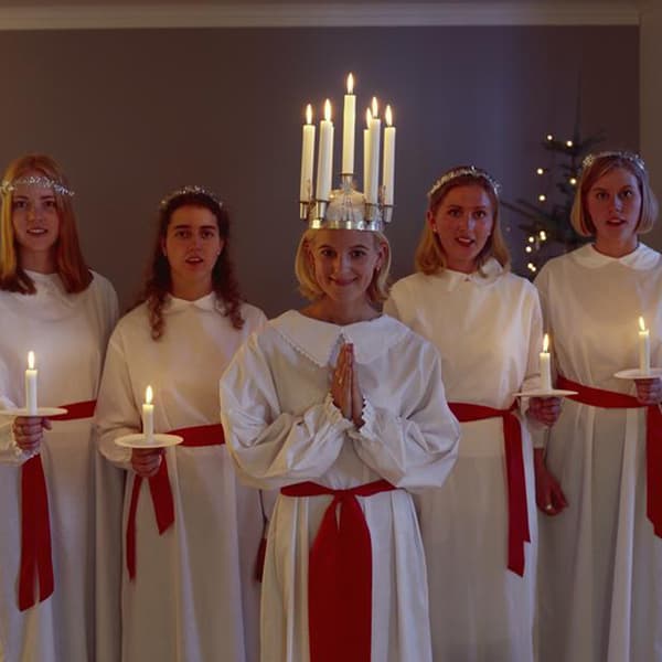 Luciatåg celebration