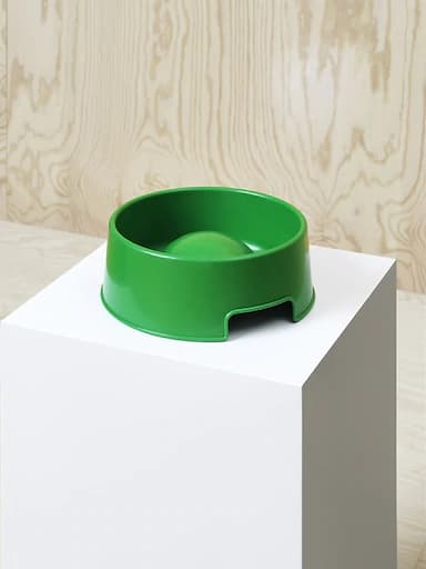 LURVIG slow-feed bowl for dogs from the new IKEA range for pets
