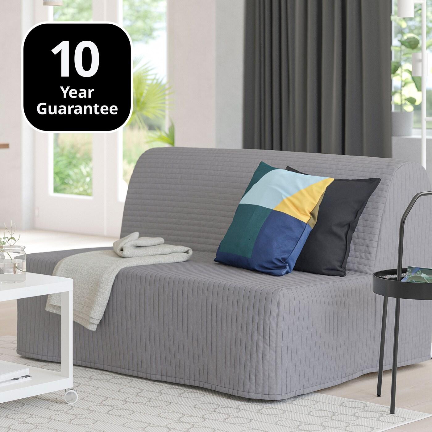 LYCKSELE 2-seat sofa-bed.