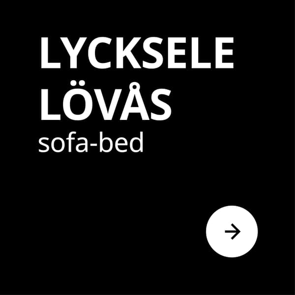 LYCKSELE LÖVÅS sofa bed
