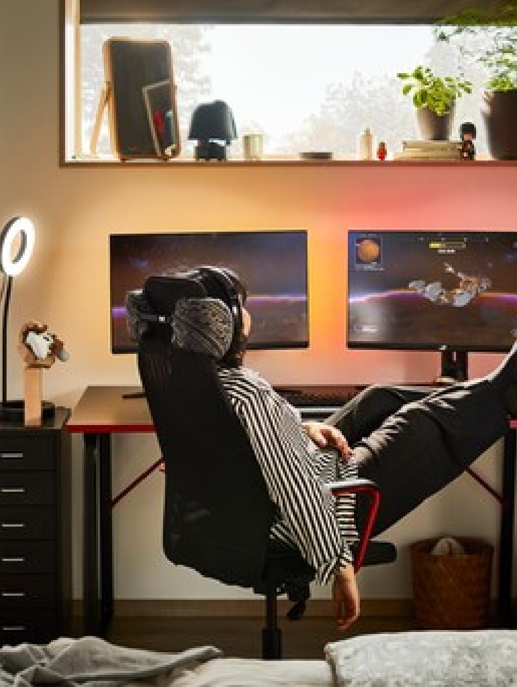 Majhna garsonjera za elegantnega gamerja