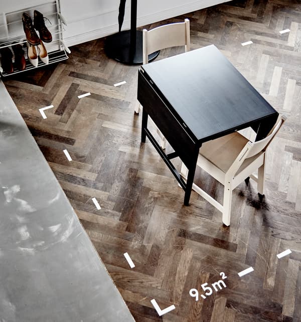 Make a sit down entertaining space.