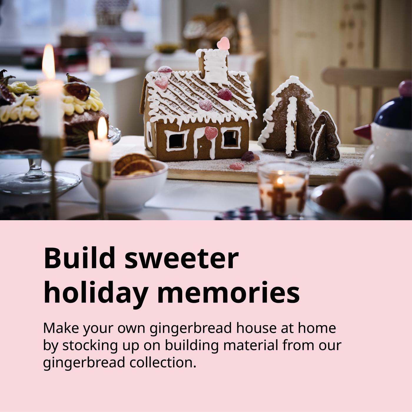 Make your gingerbread house