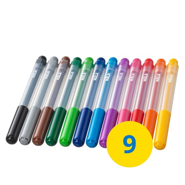 MÅLA  felt-tip pens.
