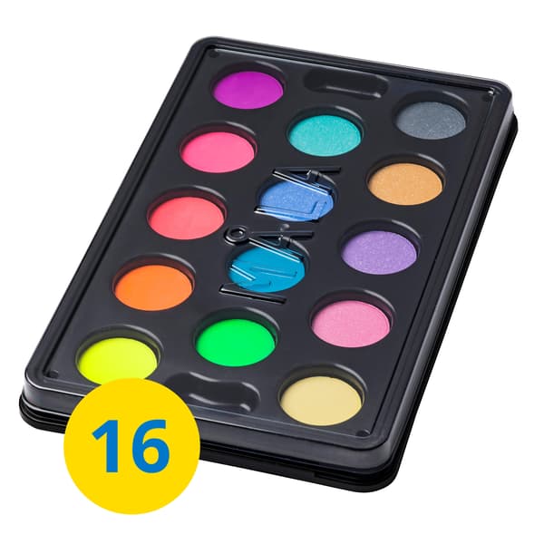 MÅLA watercolour box with 14 colours. 