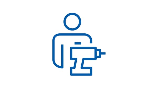 Man and tool that represent task rabbit 