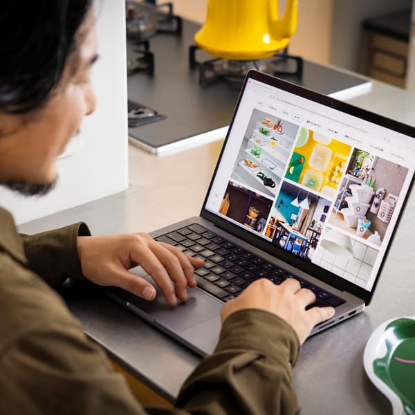 Man shopping online at IKEA.co.nz