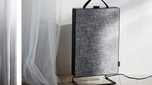 Man sieht den FÖRNUFTIG Luftreiniger von IKEA.