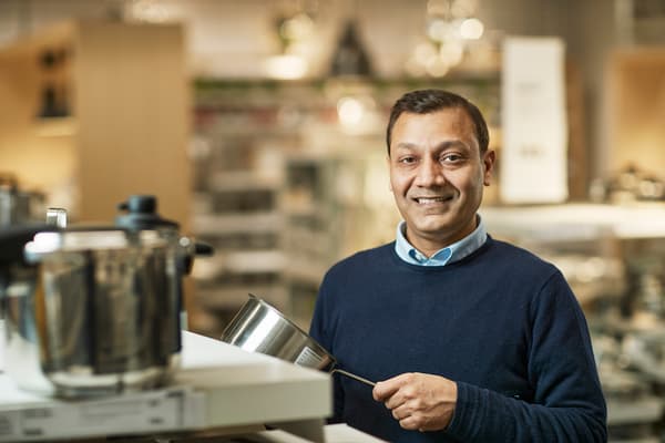 Manish Jain, Country Customer Fulfilment Manager hos IKEA Norge.