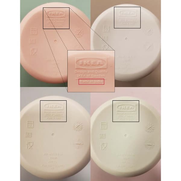 Manufacturing information detail on the product 