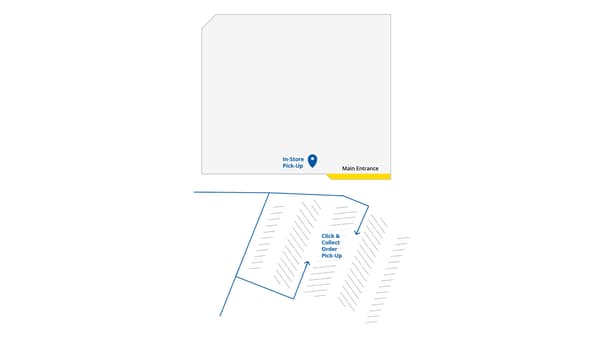 map of IKEA Phoenix order pickup location