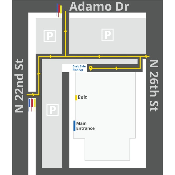 map to ikea tampa click and collect pick-up location