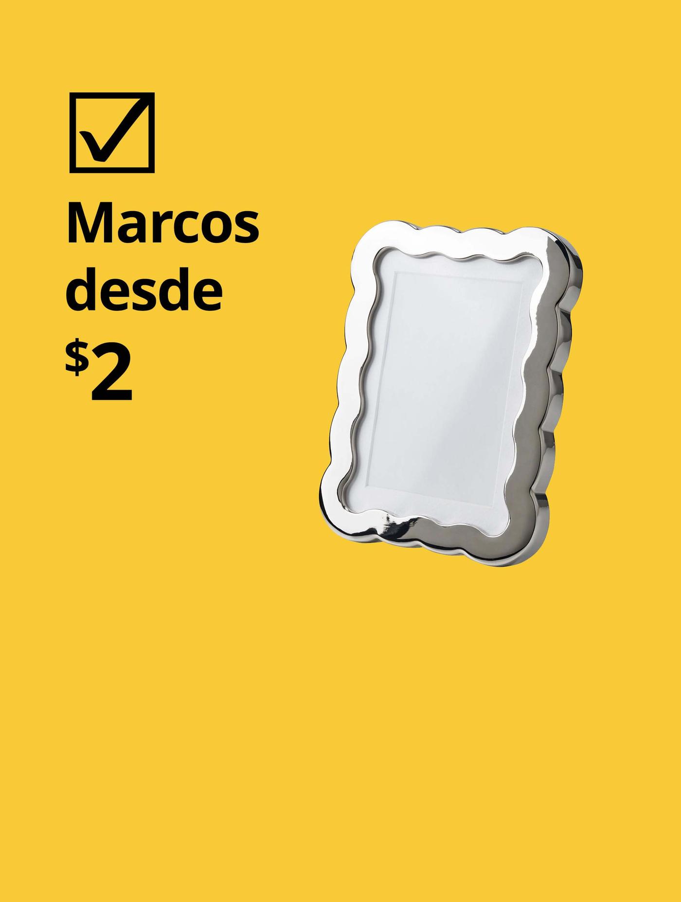 Marcos desde $2