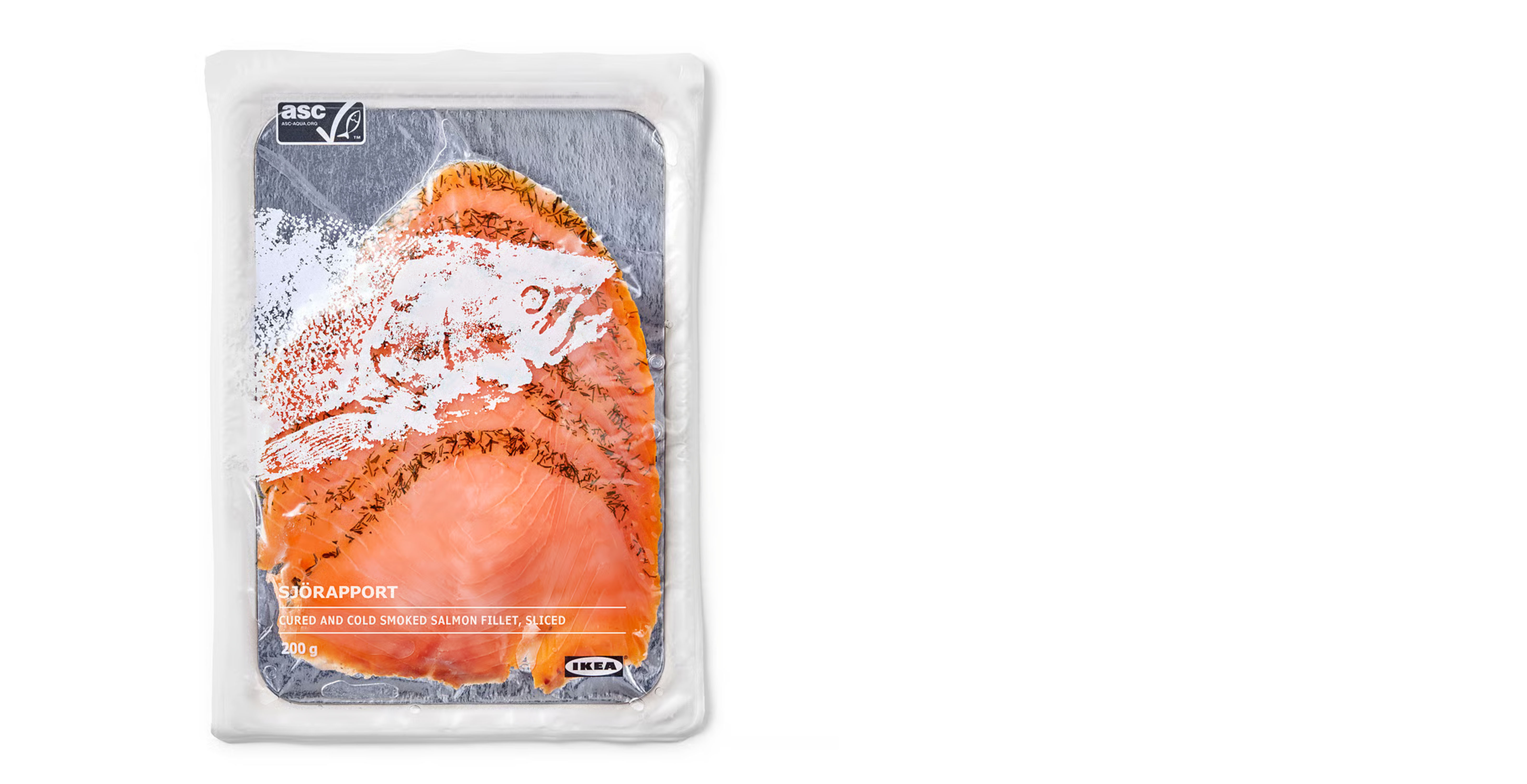 marinovaný losos uzený