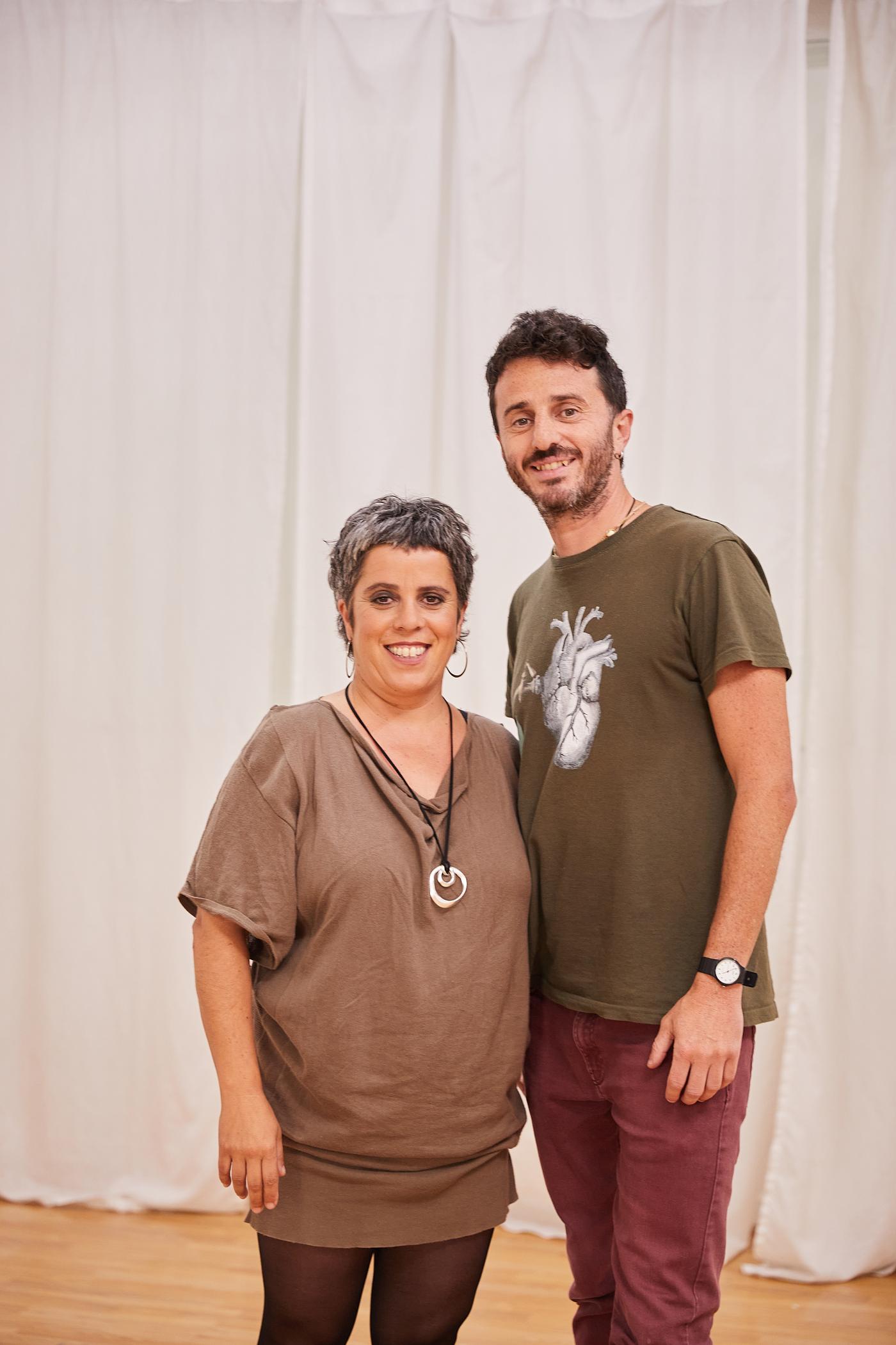 Marta e Iván, fundadores de Espacio ENTRECOMILLAS