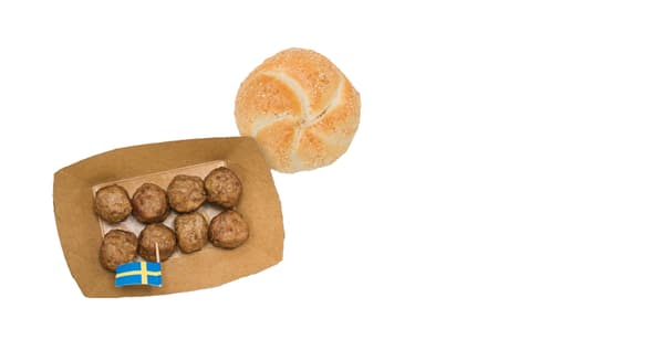 Masové kuličky 8 ks a kaiserka