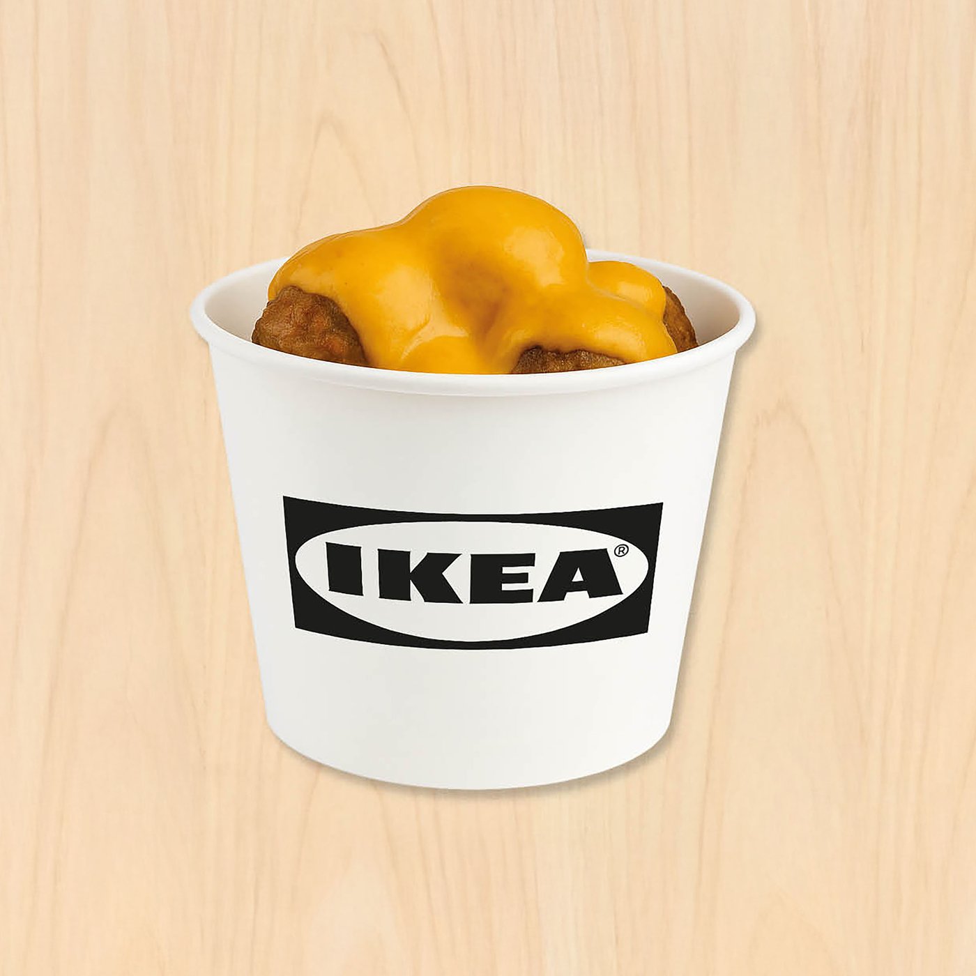 Masové kuličky 8ks +  cheddarová omáčka