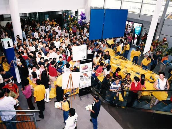 Massive crowd during IKEA Malaysia's first standalone store opening