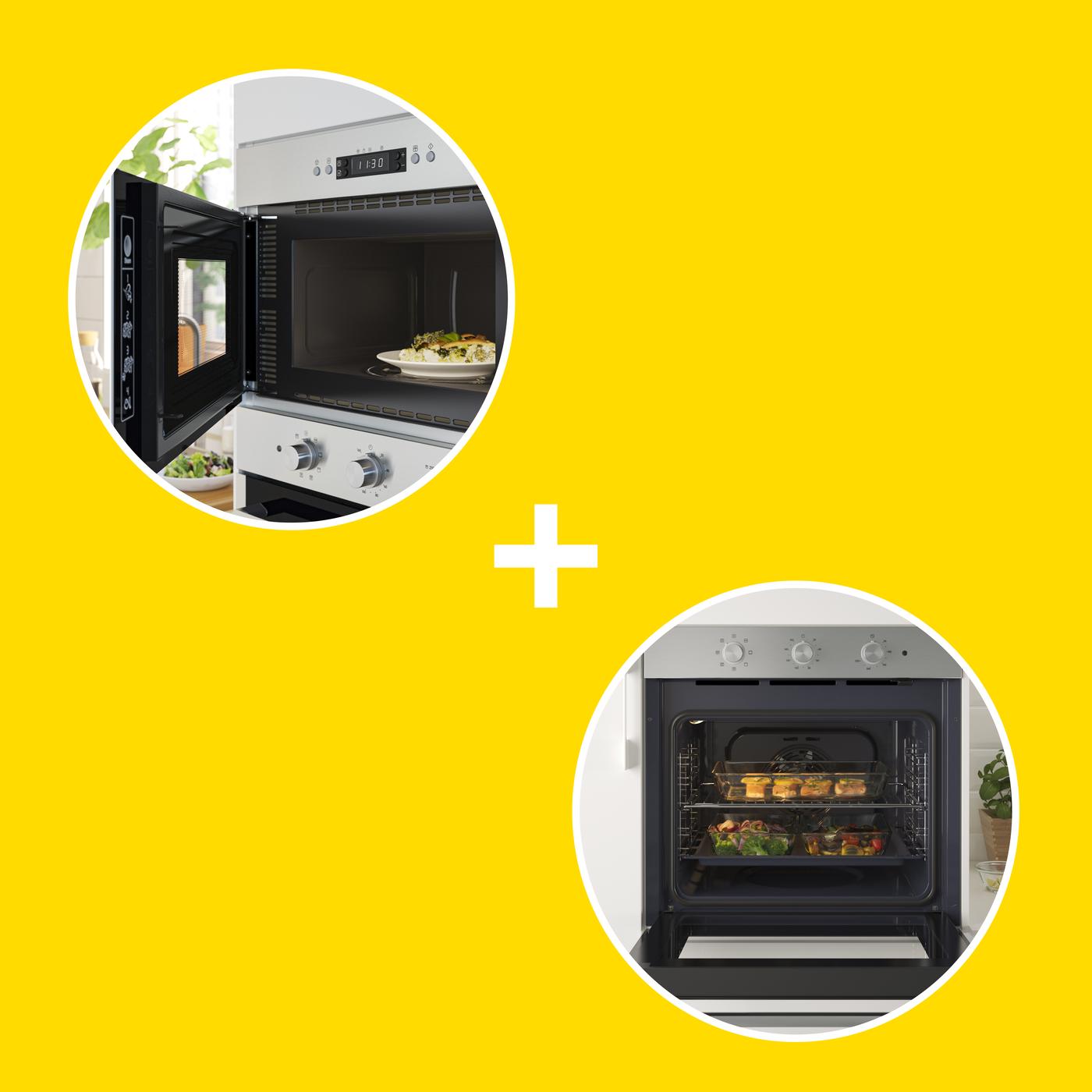 MATÄLSKARE Légkeveréses sütő + MATÄLSKARE Mikrohullámú sütő