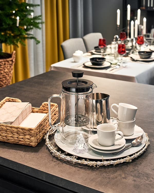 MÅTTLIG Dzbanek do spieniania mleka, stal nierdz0.5 l