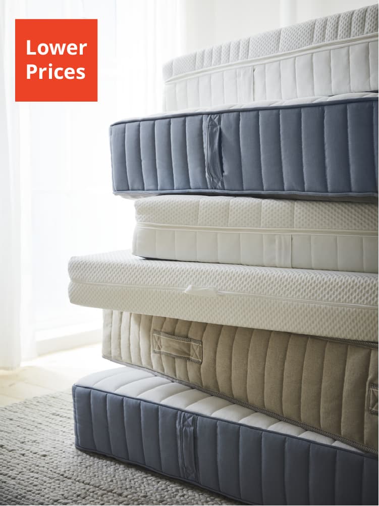 Mattresses at lower prices