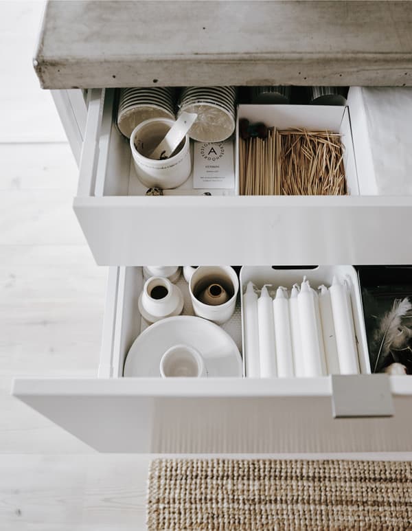 Maximise drawer space