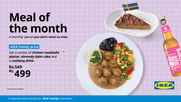 Meal of the month 