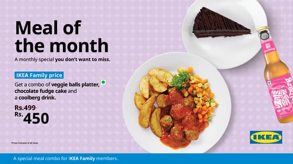 Meal of the month 