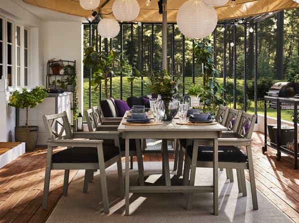 Meals in the garden