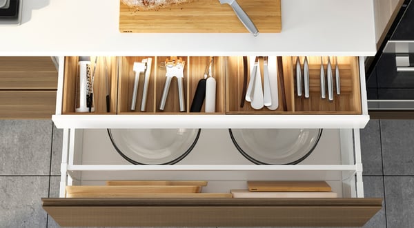 Smarte Innsidelosninger Pa Kjokkenet Ikea