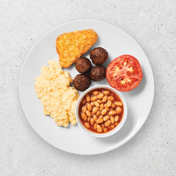 Medium Vegetarian Breakfast