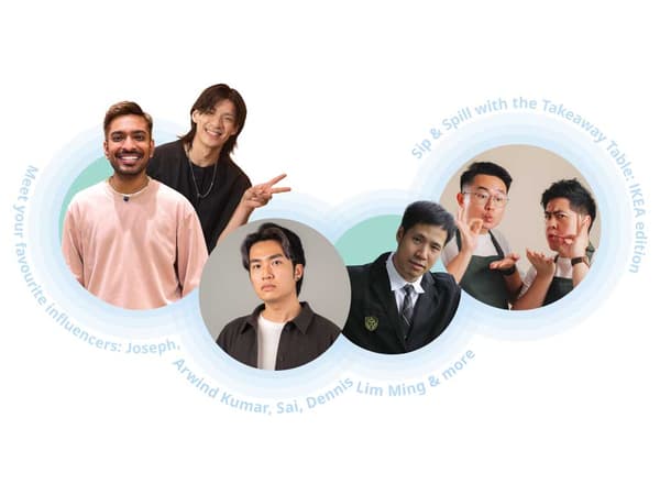Meet the influencers: Arwind Kumar, Joseph, Sai, Dennis, Lim Ming and more.