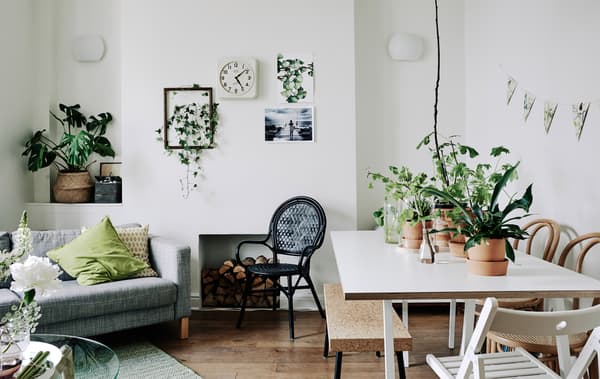 Melia’s rented home in London