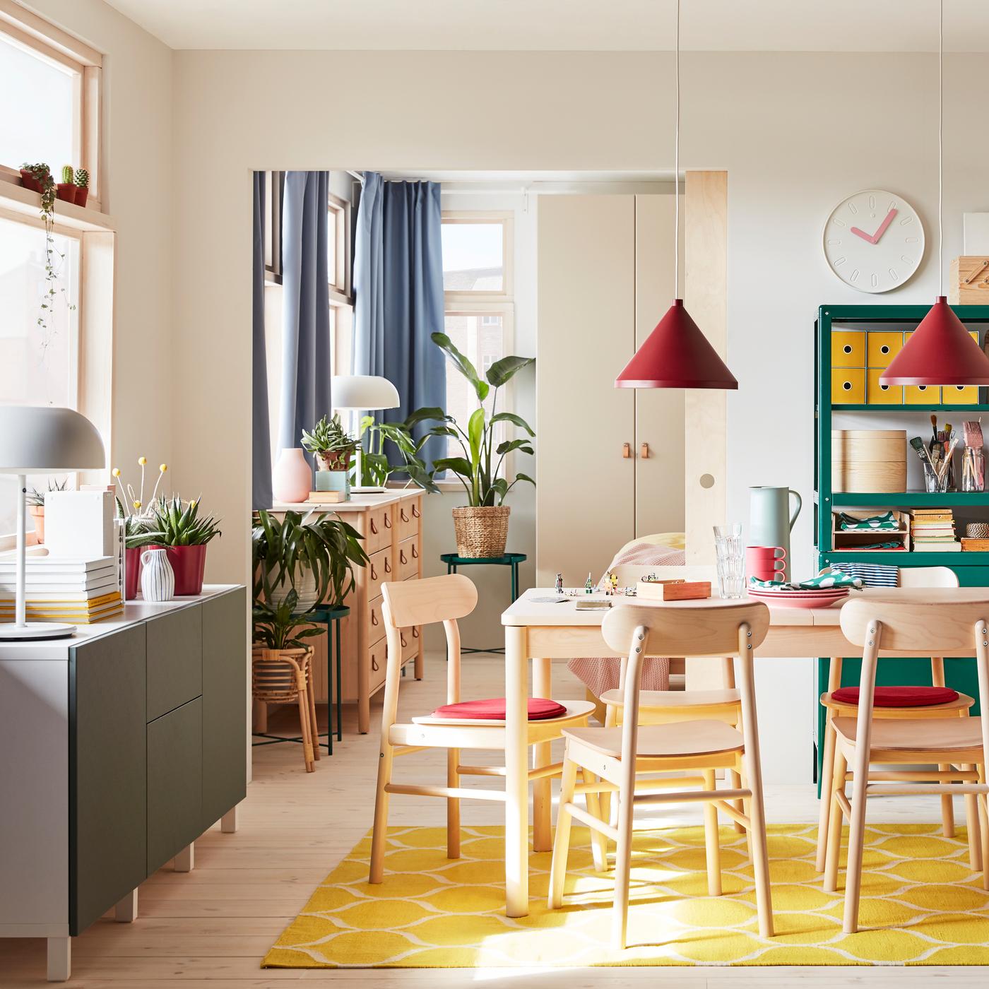 Ikea taules menjador